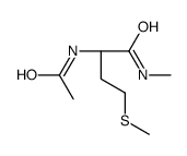 (2S)-2-acetamido-N-methyl-4-methylsulfanylbutanamide结构式