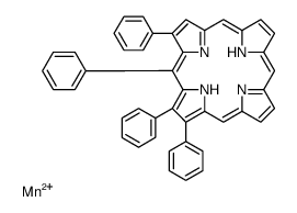 manganese tetraphenylporphyrin Structure