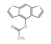 Benzo[1,2-b:5,4-b']dithiophene-4-ol,acetate (9CI) Structure