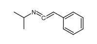 N-isopropylphenylketenimine结构式