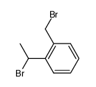 1-bromomethyl-2-(α-bromoethyl)benzene Structure