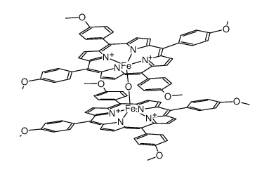 μ-氧-双铁四对甲氧苯基卟啉图片