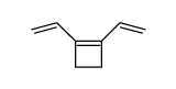 1,2-bis(ethenyl)cyclobutene Structure