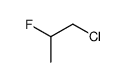 1-chloro-2-fluoro-propane Structure