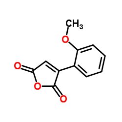 3-(2-Methoxyphenyl)-2,5-furandione结构式