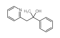 2-phenyl-1-pyridin-2-yl-propan-2-ol Structure