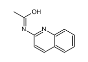 N-Quinolin-2-yl-acetamide结构式