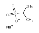 2-Propanesulfonic acid,sodium salt (1:1) Structure