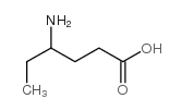 Hexanoic acid, 4-amino-结构式