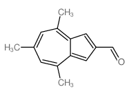 4,6,8-trimethylazulene-2-carbaldehyde Structure