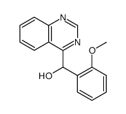 α-(2-anisyl)-4-quinazolinemethanol Structure