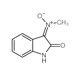 2H-Indol-2-one,1,3-dihydro-3-(methyloxidoimino)-结构式