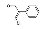 (E)-α-Phenyl-β-chloracrylaldehyd结构式