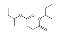 Butanedioic acid bis(1-methylpropyl) ester structure