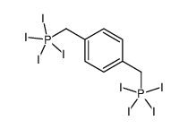 tetraiodo-[[4-[(tetraiodo-λ5-phosphanyl)methyl]phenyl]methyl]-λ5-phosphane Structure