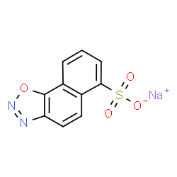 sodium naphth[2,1-d][1,2,3]oxadiazole-6-sulphonate Structure