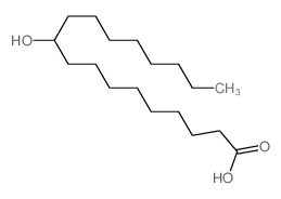 10-hydroxystearic acid Structure