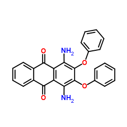 透明紫5R结构式