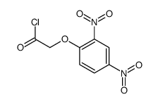 2-(2,4-dinitrophenoxy)acetyl chloride结构式