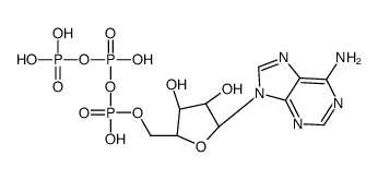 9-beta-xylofuranosyladenine 5'-triphosphate结构式