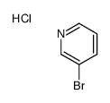 3-bromopyridine,hydrochloride结构式