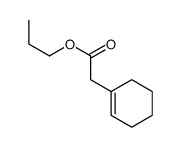 propyl 2-(cyclohexen-1-yl)acetate Structure