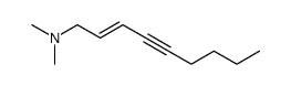 dimethyl-non-2-en-4-ynyl-amine结构式