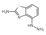 2-Benzothiazolamine,4-hydrazino-(9CI)结构式