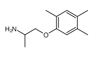 2-Propanamine,1-(2,4,5-trimethylphenoxy)-(9CI) Structure