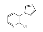 2-chloro-3-pyrrol-1-ylpyridine Structure