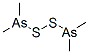 Bis(dimethylarsino) persulfide Structure