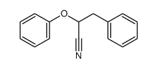 2-phenoxy-3-phenyl propane nitrile Structure