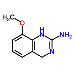 2-Quinazolinamine,1,4-dihydro-8-methoxy-(9CI)结构式