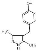 4-[(3,5-DIMETHYL-1H-PYRAZOL-4-YL)METHYL]BENZENOL Structure