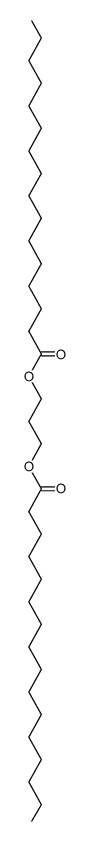 Bispalmitic acid 1,3-propanediyl ester Structure