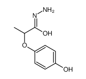 2-(4-HYDROXYPHENOXY)PROPIONICACIDHYDRAZIDE Structure