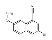 3-BROMO-7-METHOXY-1-NAPHTHONITRILE picture