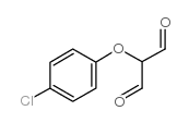 2-(4-氯苯氧基)丙二醛结构式