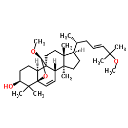 5,19-Epoxy-19,25-dimethoxycucurbita-6,23-dien-3-ol Structure