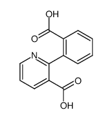 2-(2-carboxy-phenyl)-nicotinic acid Structure