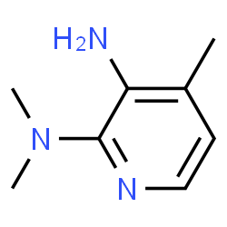 2,3-Pyridinediamine,N2,N2,4-trimethyl-结构式