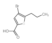 4-溴-5-丙基噻吩-2-羧酸图片