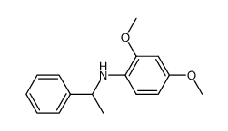 (2,4-dimethoxyphenyl)(1-phenylethyl)amine结构式