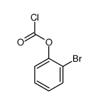 (2-bromophenyl) carbonochloridate Structure