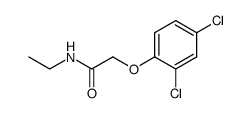 N-Ethyl-2,4-dichlor-phenoxy-acetamid结构式