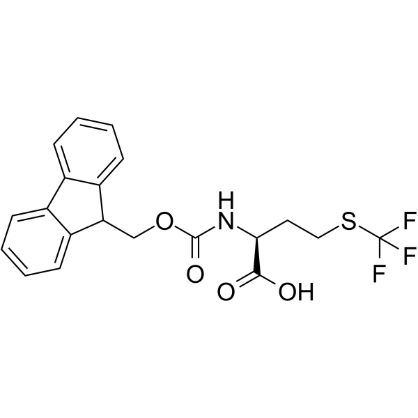 Fmoc-Met(CF3)-OH structure