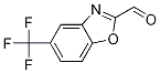 5-TrifluoroMethyl-benzooxazole-2-carbaldehyde结构式