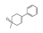 1-methyl-1-oxido-4-phenyl-3,6-dihydro-2H-pyridin-1-ium结构式