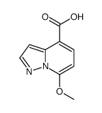 7-methoxypyrazolo[1,5-a]pyridine-4-carboxylic acid Structure