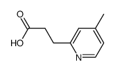 3-(4-甲基吡啶-2-基)丙酸图片